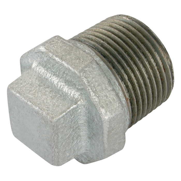 1/4" Bspt Male Beaded Plug Galvanised Gf290G