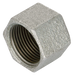 1/2" Bspp Female Cap Galvanised Gf300G