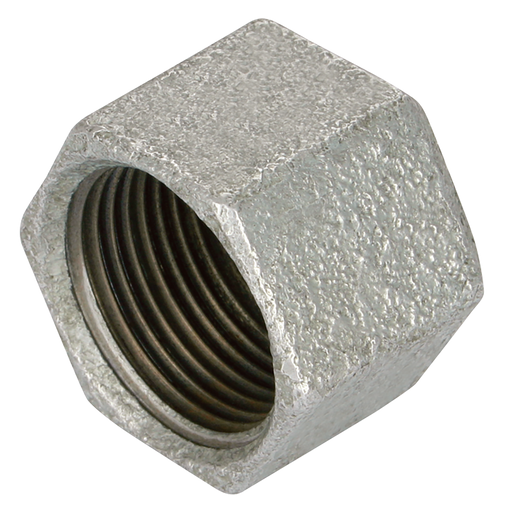 1.1/2"Bspp Female Cap Galvanised Gf300G