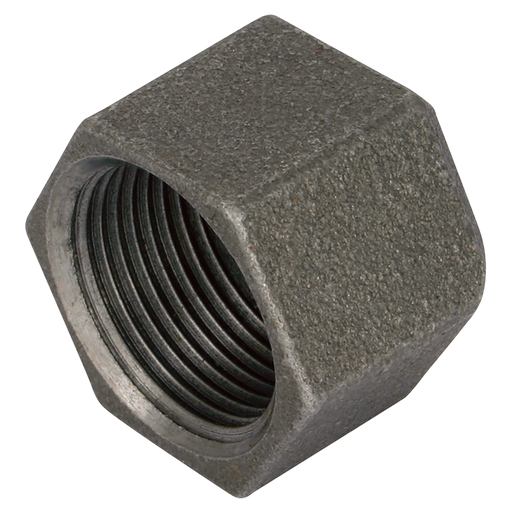 1.1/4"Bspp Female Cap Black Gf300