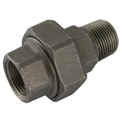1" Bsp/T M/F T/Seat Union Black Gf341