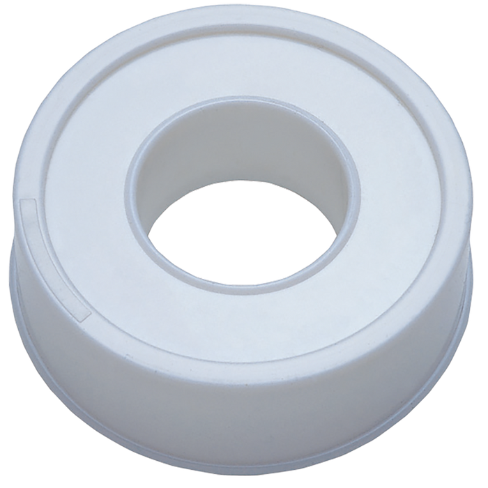 Ptfe Tape 19Mm X 0.100Mm X 10Mtr White