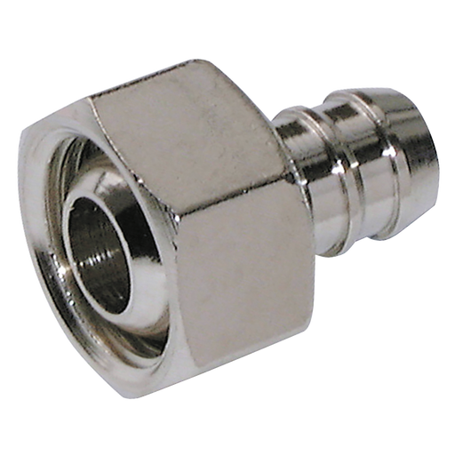 06Mm Id Hose X 1/4" Bspp Fem Cone Brass