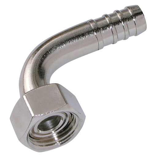10Mmid X 1/2"Od 90 Elb H/T F/Fce Br N/P