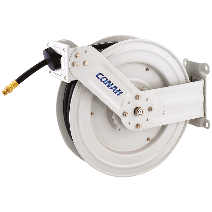 Hose Reel Spring/R C/W 15Mtr Air Hose 3/8" Mbspt 