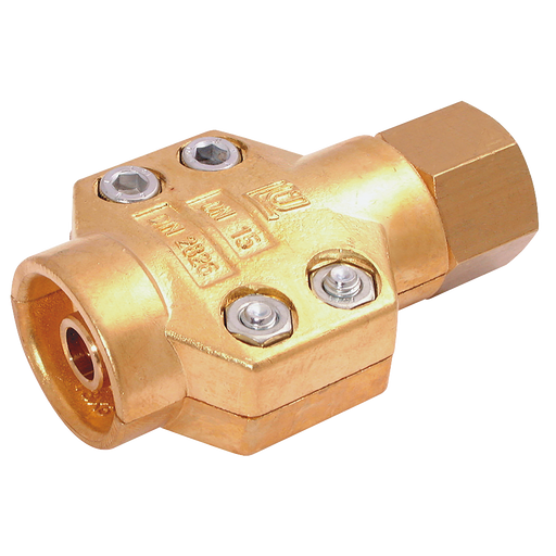 1.1/2" Female Brass Steam Clamp And Coup