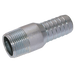 3" Bspt Steel Combi Nipple Plated