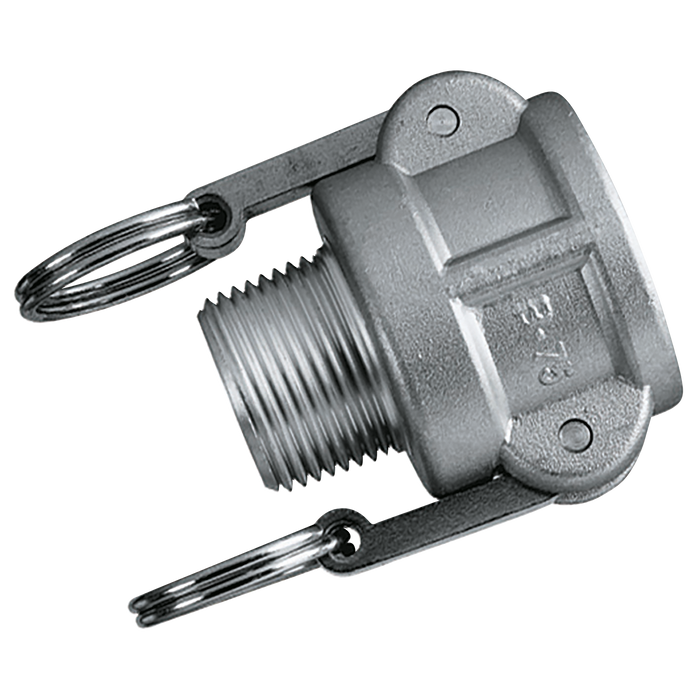 4" Npt Male Camlock Type B Aluminium