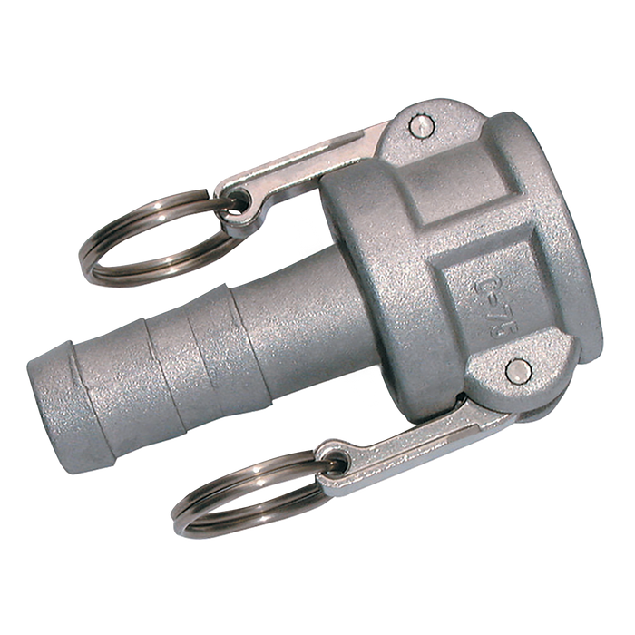 Camlock 1" Id Hose Coupler "C" Aluminium