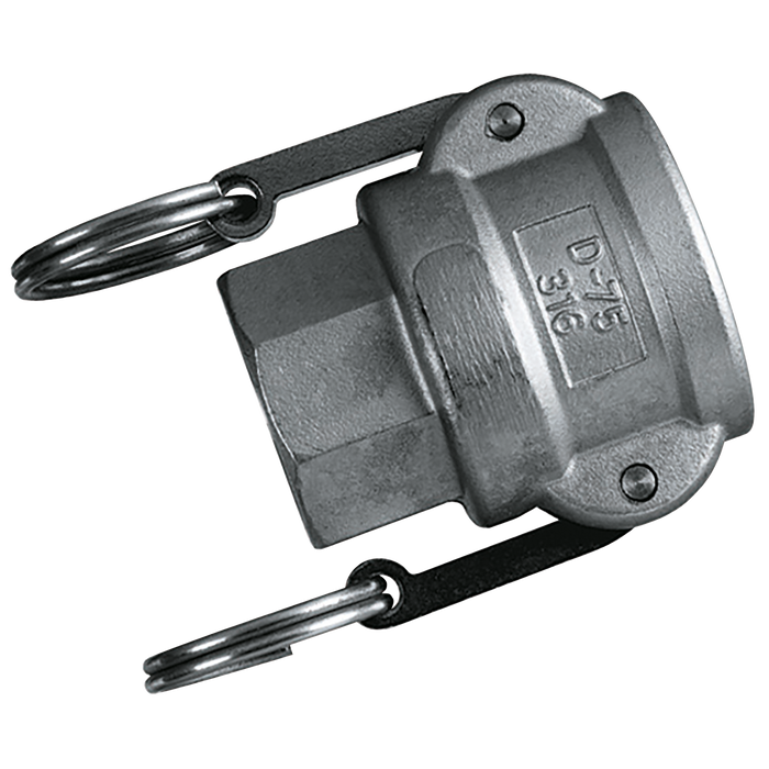 1.1/2"Npt Fem Camlock Type D Aluminium