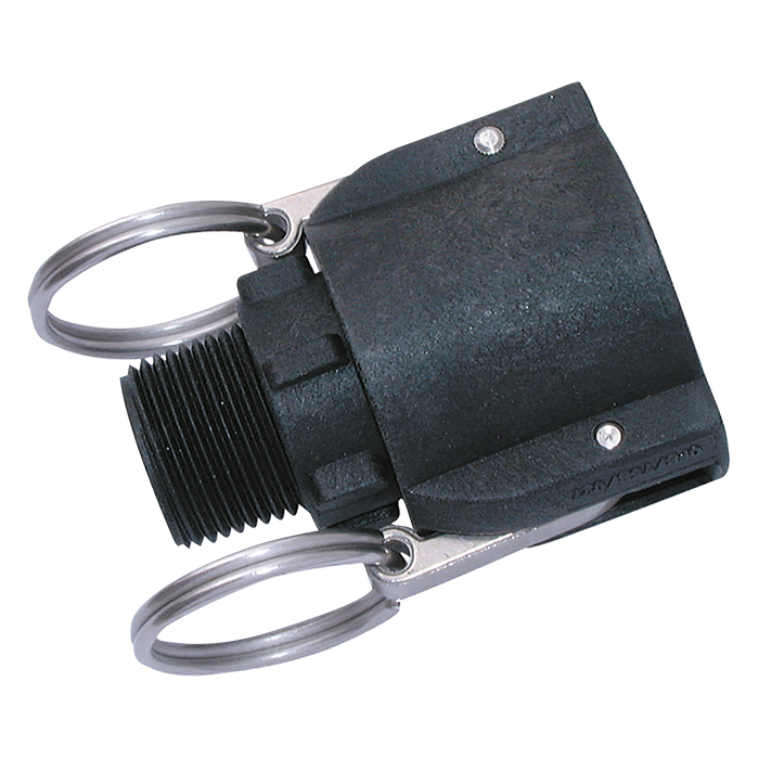 Camlock 3" Npt Male Coupler "B" Polyprop