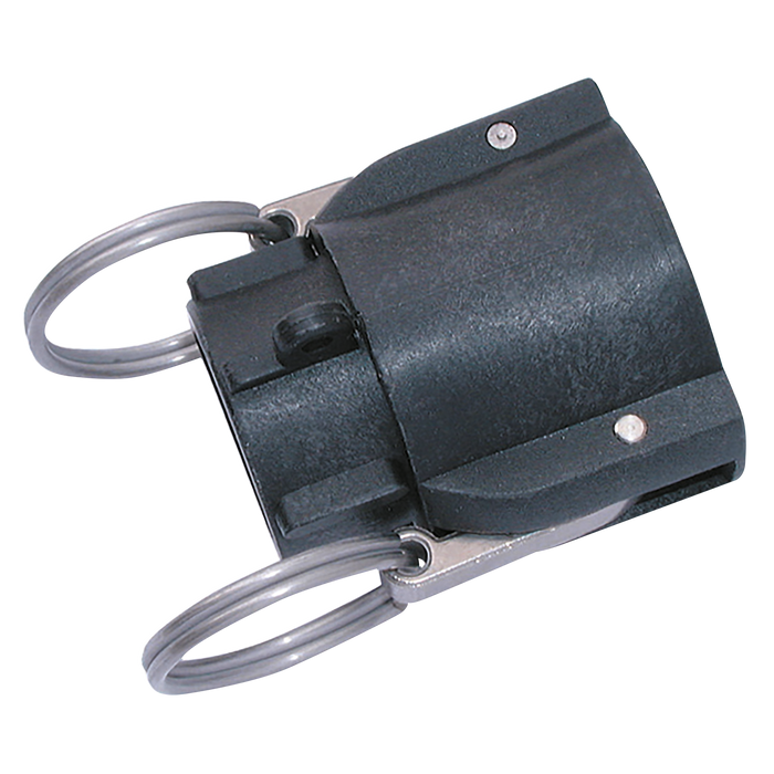 1/2" Bspp Fem Camlock Type D Polyprop