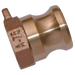 Camlock 2.1/2"Bspp Fem Plug Type A Brass