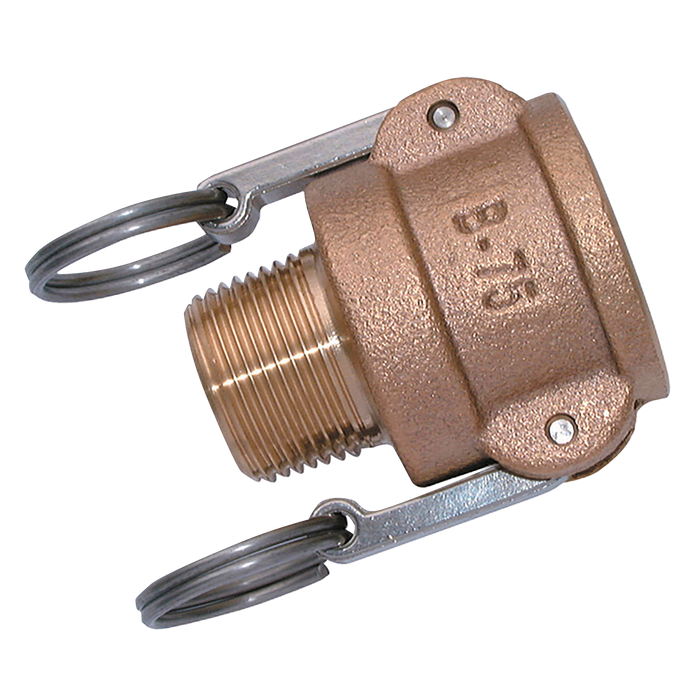 3" Npt Male Camlock Type B Brass