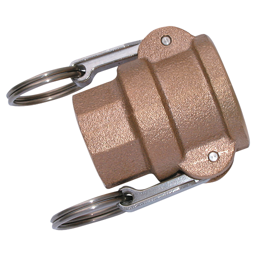 4" Bspp Fem Camlock Type D Brass