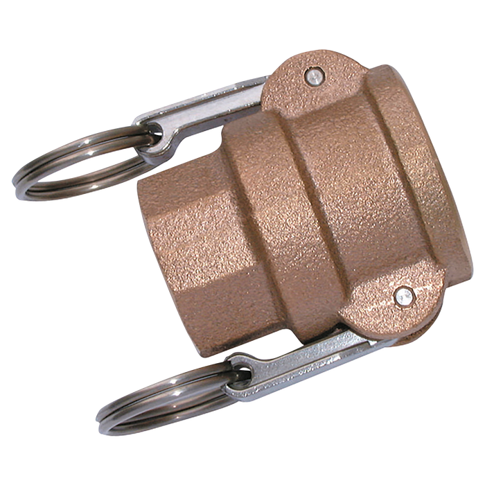 1" Bspp Fem Camlock Type D Brass
