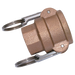1" Bspp Fem Camlock Type D Brass