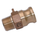 Camlock Part F 4" Npt Brass