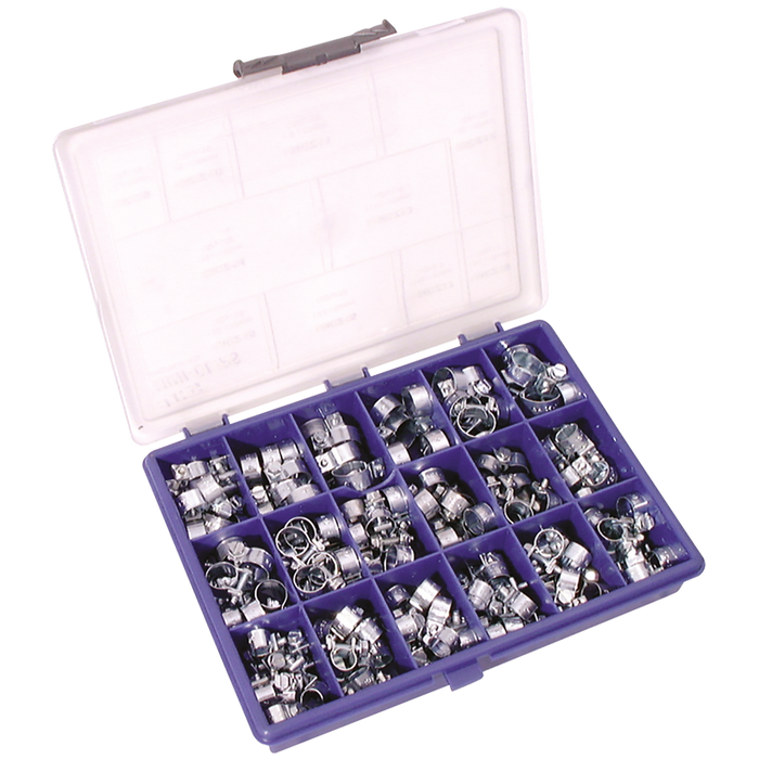 157 Assorted Zinc Plated Mini Clips