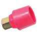 Short 1/4" F X 1/4" F Brass P.Lance Nozz