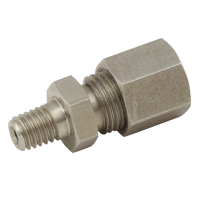 6Mm X M8X1 Straightaight St.St Lub System