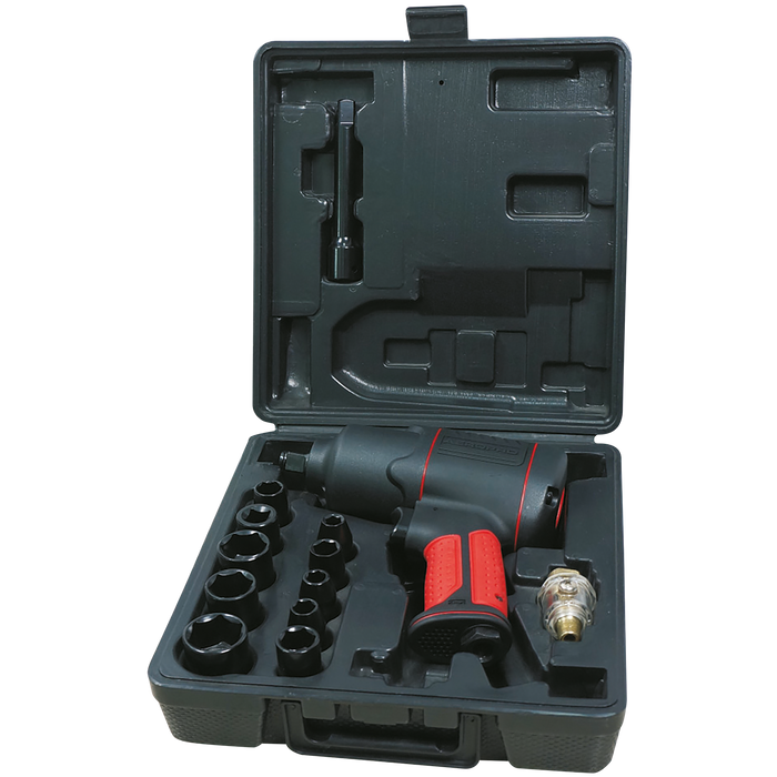 1/2" Aeropro Sq Drive Impact Wrench Set