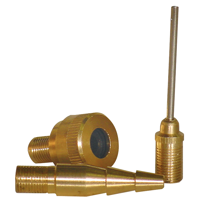 3Pc Nozzle Kit Inflates Tyres And Football