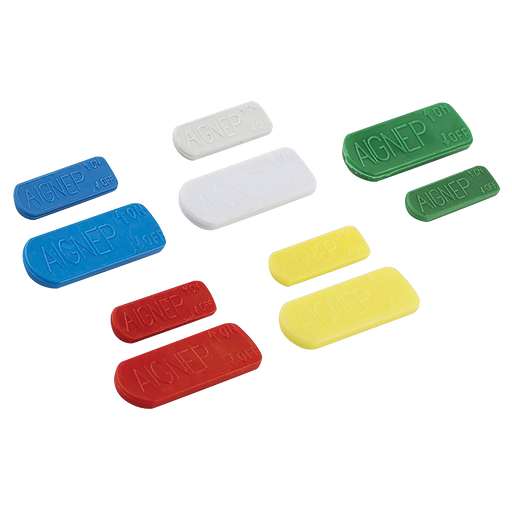 1/2"-3/4" Brass Ball Valve Handle Insert Colour Coded