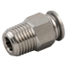 08Mm Od X 1/4" Bspt Male Stud 316 St/St