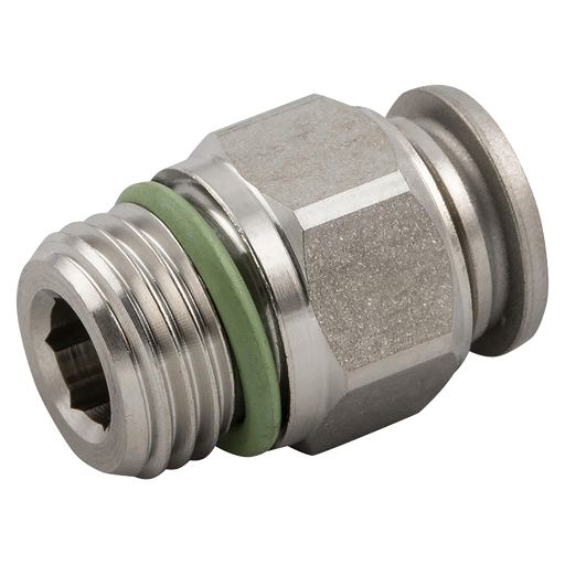 08Mm Od X 1/4" Bspp Male Stud 316 St/St