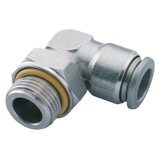 08Mm X 1/4" Bspp Sw Elbow Male 316 St/St