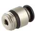08Mmod X 1/8Bspt Straight Male Adaptor