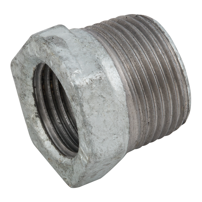 2"X1/2" Bspt/P Male/Fem Bush Galvanised