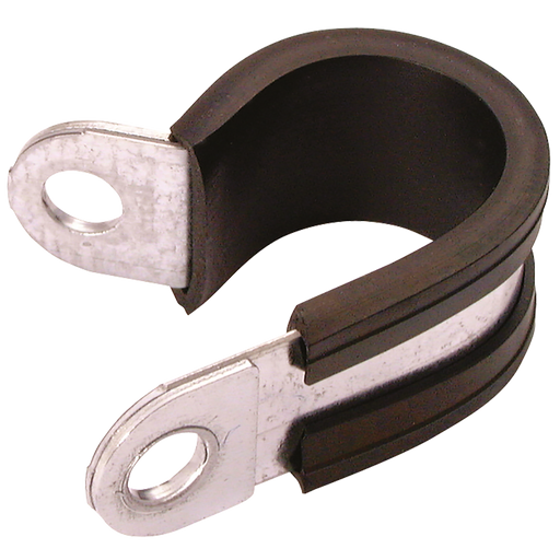 25Mm Od Pipe Clip P M/Steel 15Mm Band