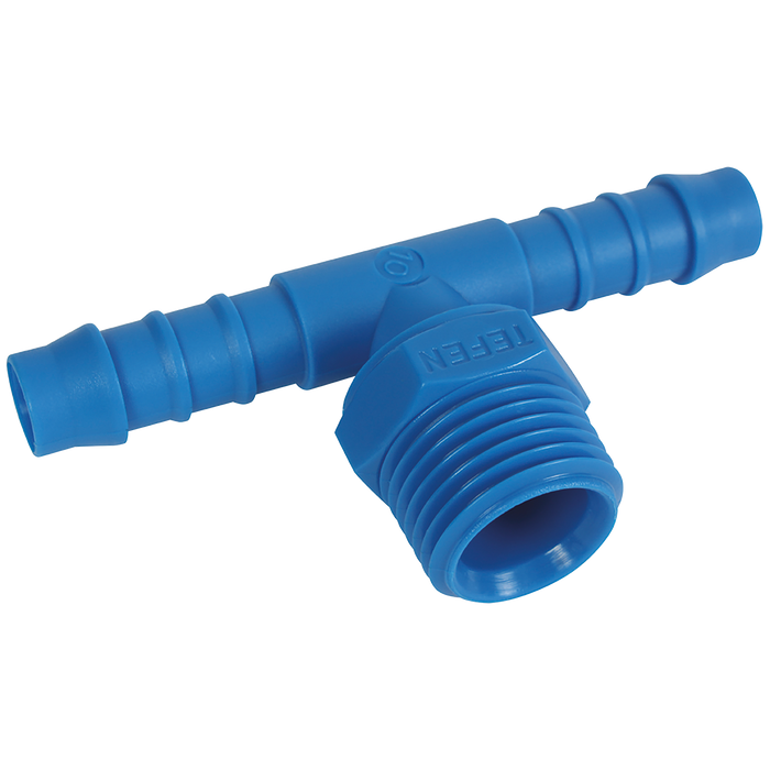 3/8" Bspt Male Branch Tee Hose Connector
