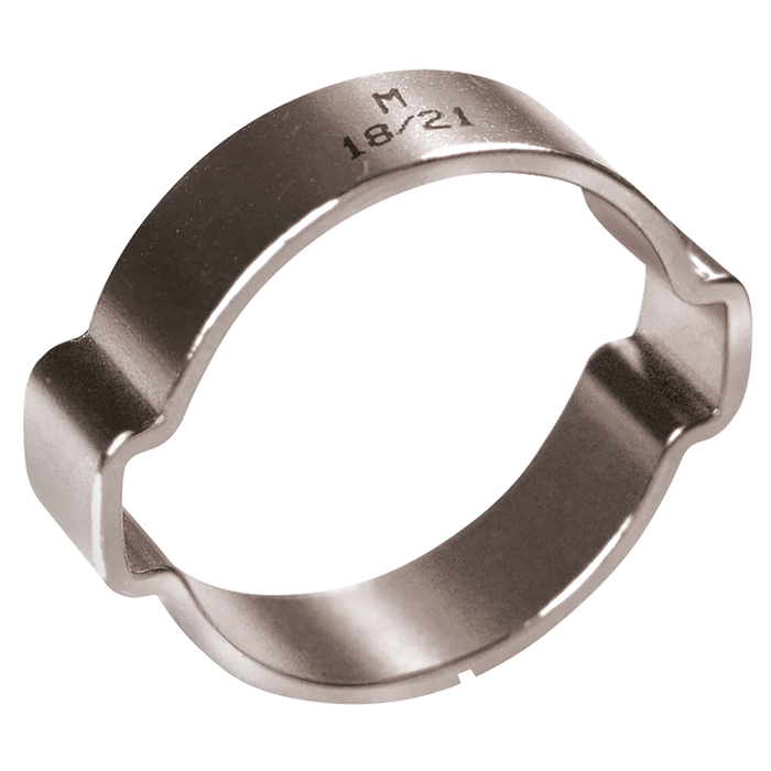 22-25Mm 2 Ear Hose Steel Z/Plated O Clip
