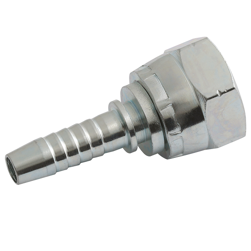 5/8" Bsp Female Flat Faced X Hose Tail 1/2" Hose Id