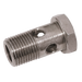 3/8" Bsp Male Banjo Bolt Steel
