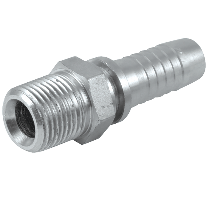 1/4" Npt Male Straight Hydraulic Hose Connector