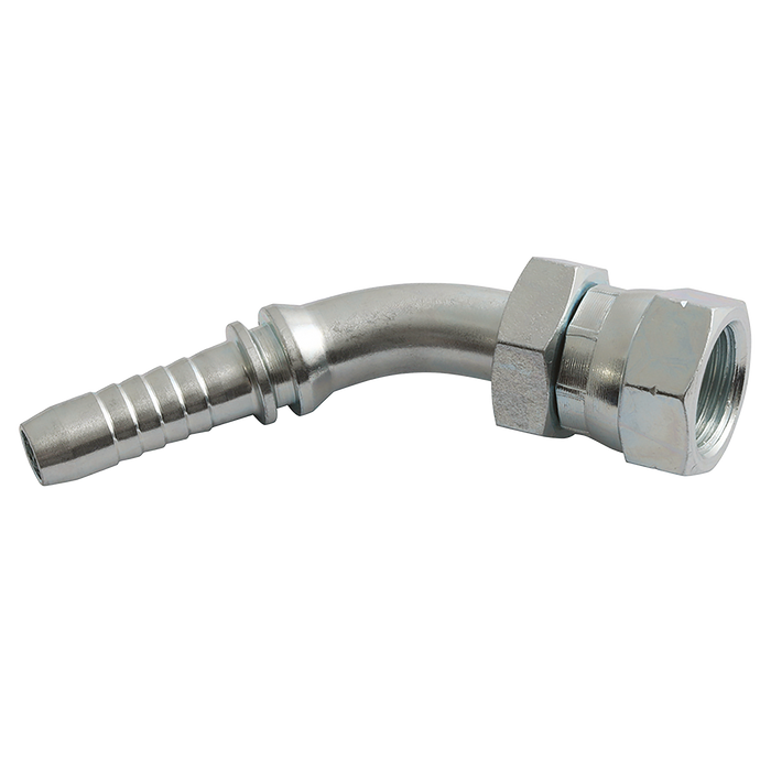 1" Jis Female Hose Connector 45¬∞ Swept Elbow