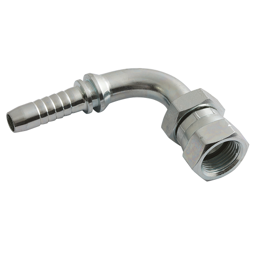 1" Jis Female Hose Connector 90¬∞ Swept Elbow