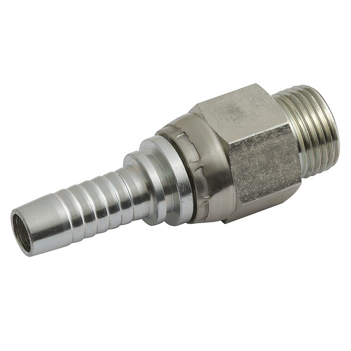 3/4" Sae Male O-Ring Boss X Hose Tail Straight