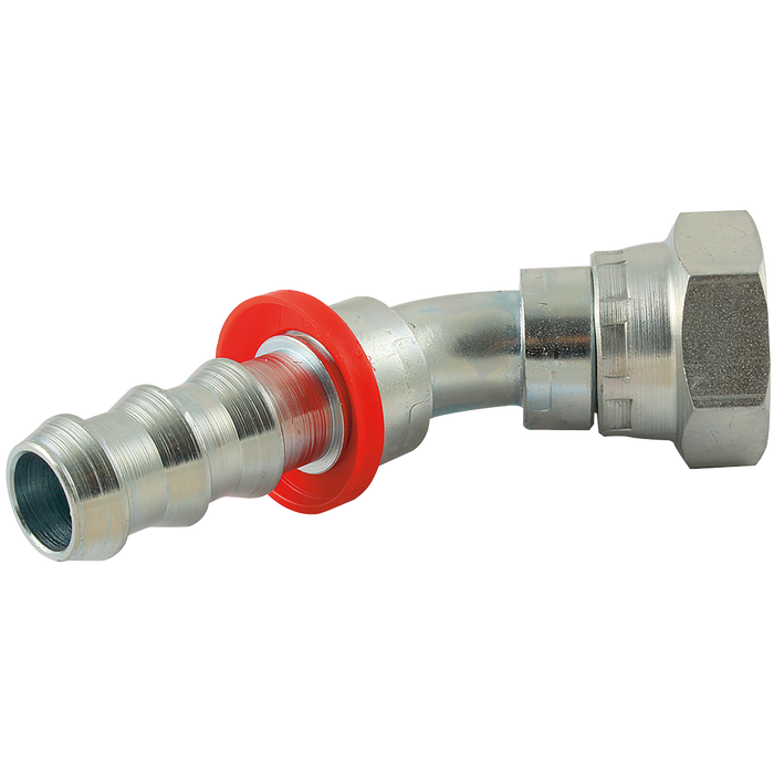3/4" Jic Female X Hose Tail 45¬∞ Elbow