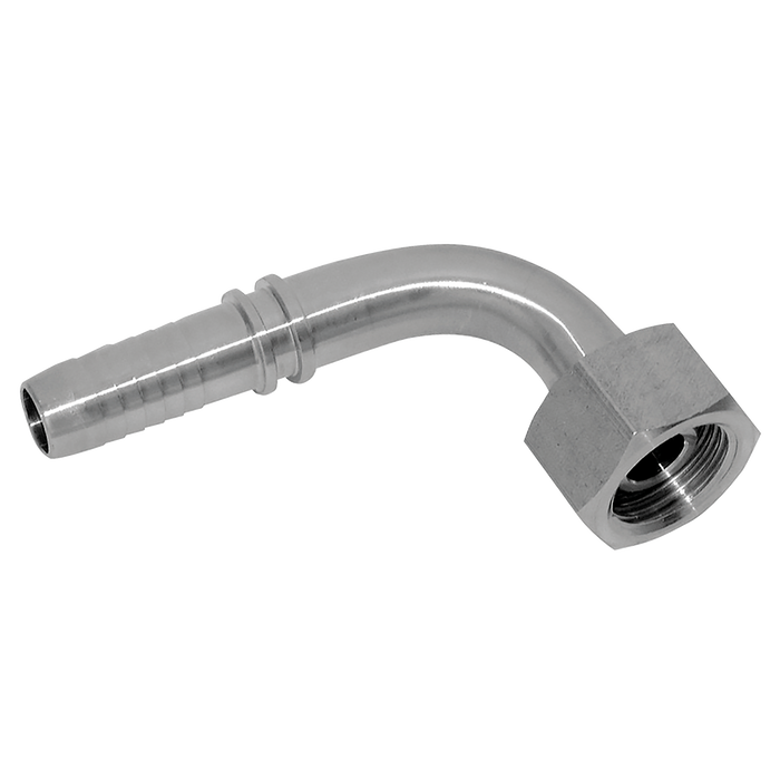 2" Bsp Female X Swept Hose Tail 90¬∞ Elbow 2" Hose Id