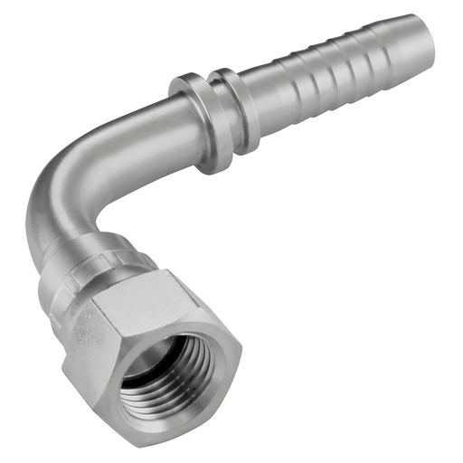 1.1/16" 37¬∞ Jic Female X Swept Hose Tail 90¬∞ Elbow