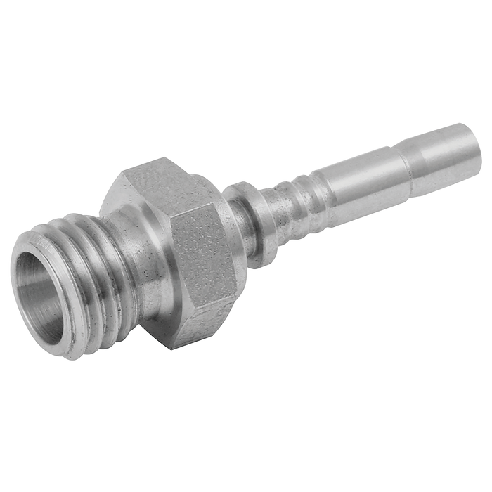 M30 X 2 Metric Male X Hose Tail 5/8" Hose Id