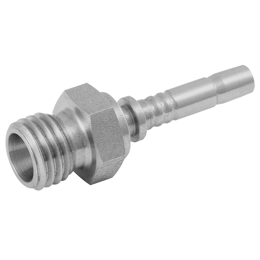 M18 X 1.5 Metric Male X Hose Tail 3/8" Hose Id
