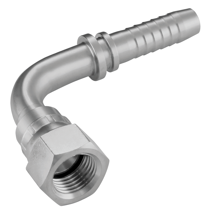 M36 X 2 Metric Female 90¬∞ Elbow 1" Hose Id