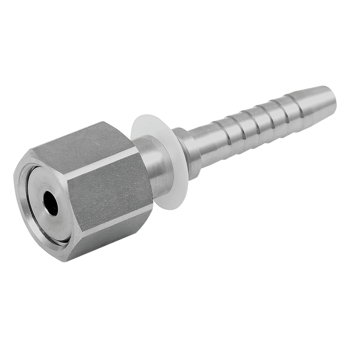 1" Orfs Female X Hose Tail 5/8" Hose Id