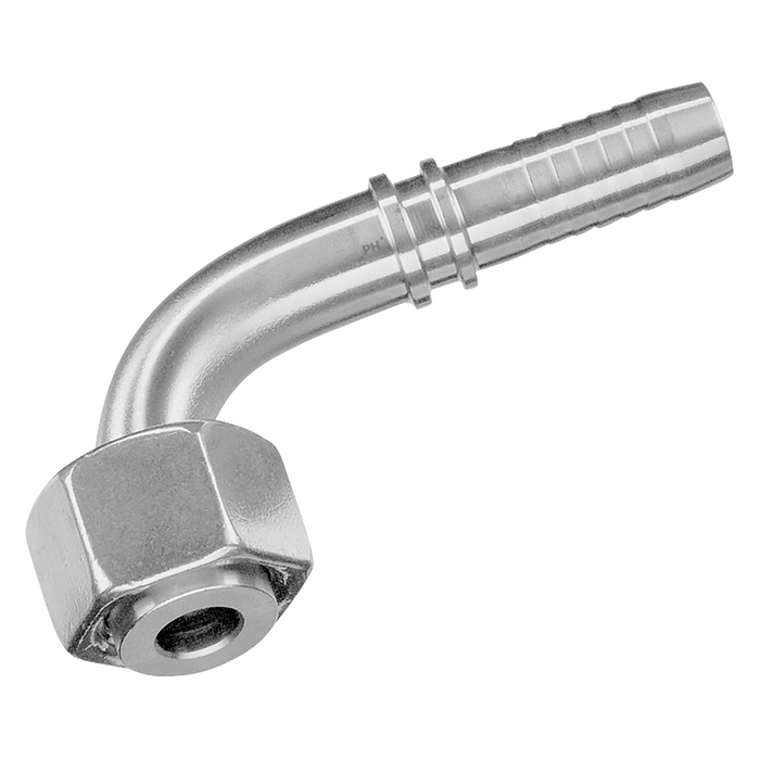 1" Orfs Female X Swept Hose Tail 90¬∞ Elbow